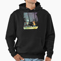 Robot And His Buddy Embarked Kickoff Hoodie - Novelty Apparel for Adults - T-Shirt, Sweatshirt, Hoodie