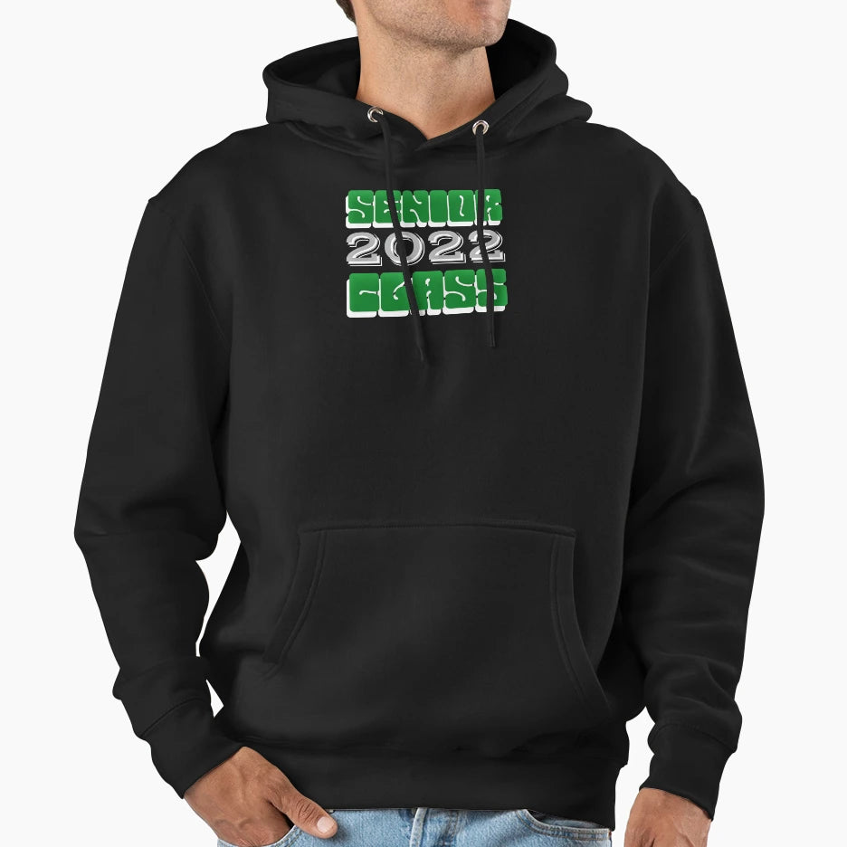 Senior Class 2022 Hoodie - Custom Art Print Men Women - T-Shirt, Sweatshirt, Hoodie