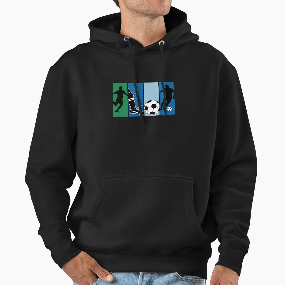 Soccer Player Hoodie - Casual Everyday Wear for Adults - T-Shirt, Sweatshirt, Hoodie