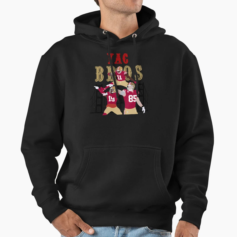 Yac Bros Hoodie - Custom Art Print for Adults - T-Shirt, Sweatshirt, Hoodie