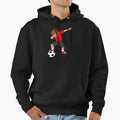Soccer Player Dab Dabbing Soccer Gift Hoodie - Minimalist Print for Adults - T-Shirt, Sweatshirt, Hoodie