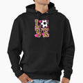 Love Soccer Leopard Soccer Hoodie - Novelty Apparel for Adults - T-Shirt, Sweatshirt, Hoodie