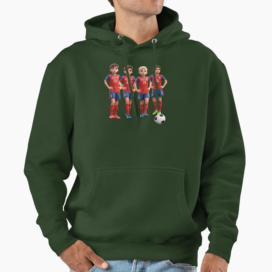 European Football Championship 2024 Hoodie - Minimalist Print Men Women - T-Shirt, Sweatshirt, Hoodie