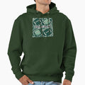Football Season Baroque Hoodie - Fun Novelty Design Men Women - T-Shirt, Sweatshirt, Hoodie