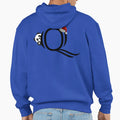 Copy Panda Letter Q Alphabet Hoodie - Novelty Apparel Unisex - T-Shirt, Sweatshirt, Hoodie