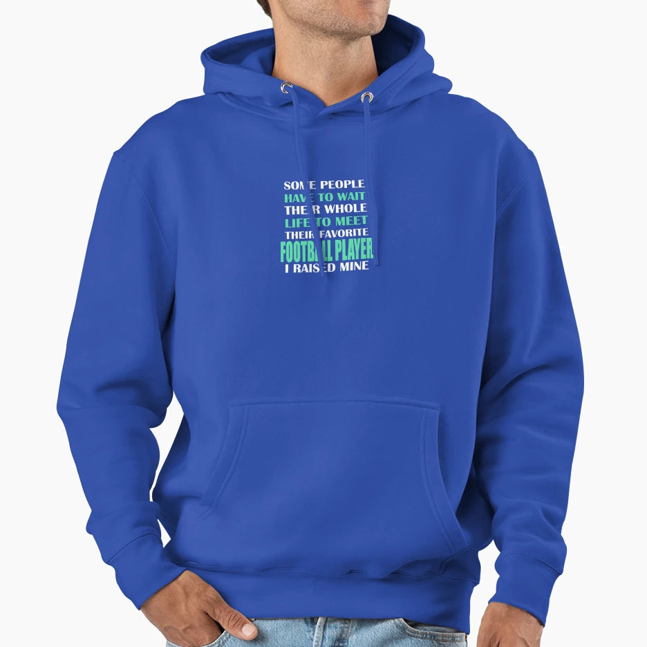 Football Player Hoodie - Custom Art Print for Adults - T-Shirt, Sweatshirt, Hoodie