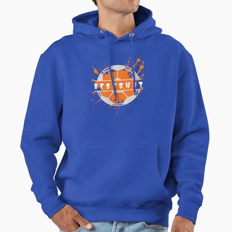 Sporty Ball Hoodie - Fun Novelty Design for Adults - T-Shirt, Sweatshirt, Hoodie