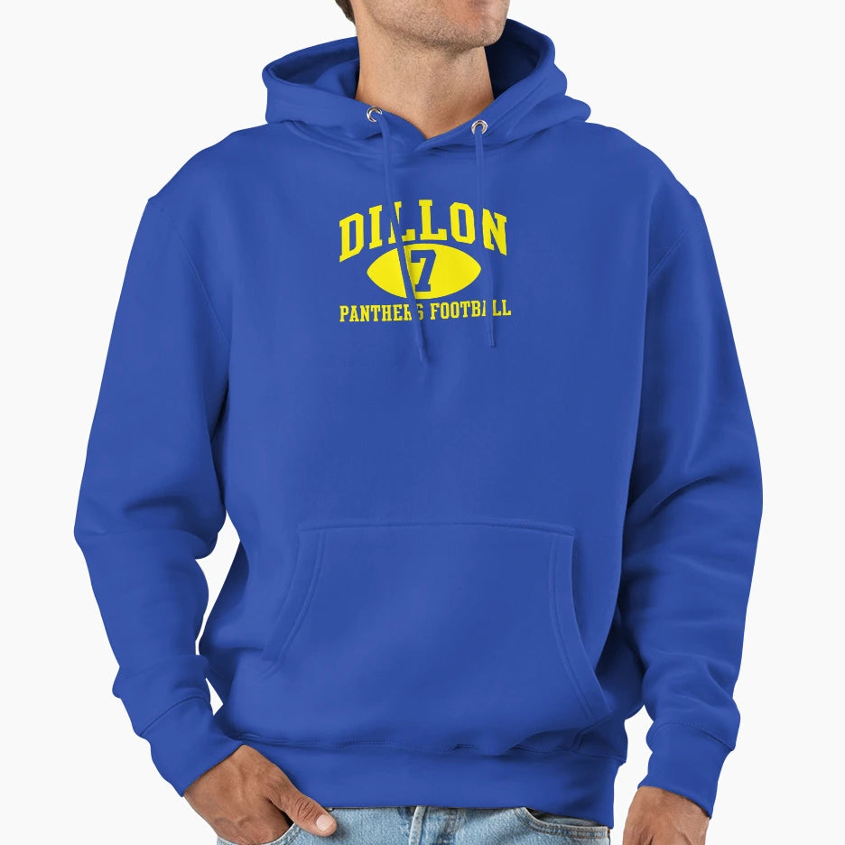 Dillon Panthers Football 7 Hoodie - Minimalist Print Unisex - T-Shirt, Sweatshirt, Hoodie