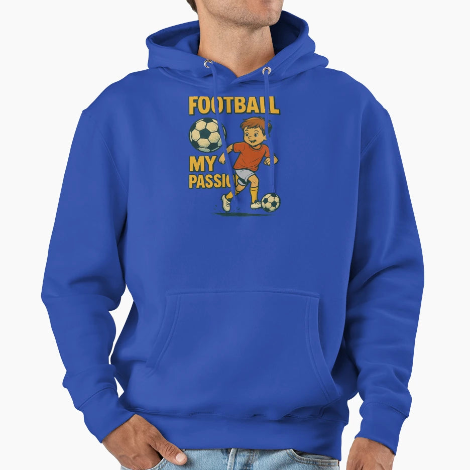 Player Passion Football Soccer Sports T-Shirt - Unique Graphic Men Women - T-Shirt, Sweatshirt, Hoodie