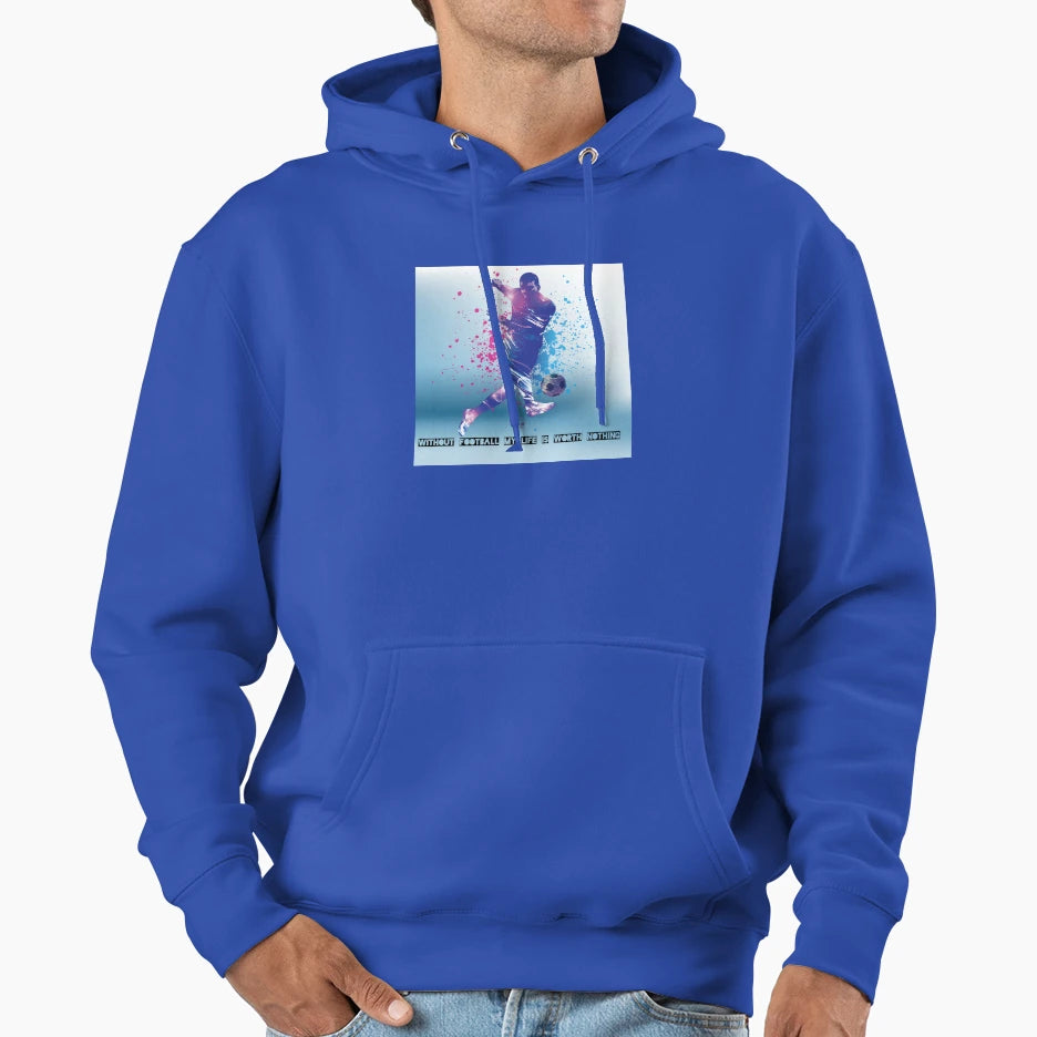 Soccer Hoodie - Graphic Print for Adults - T-Shirt, Sweatshirt, Hoodie