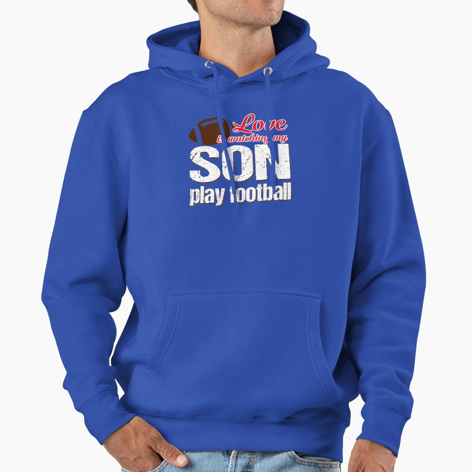 Son Play Football T-Shirt - Custom Art Print Unisex - T-Shirt, Sweatshirt, Hoodie