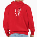 Love Football Sports Hoodie - Novelty Apparel Men Women - T-Shirt, Sweatshirt, Hoodie