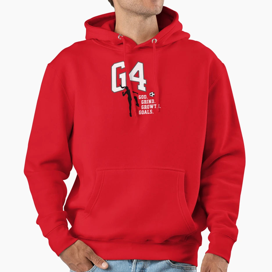 God Grind Growth Goals Hoodie - Fun Novelty Design for Adults - T-Shirt, Sweatshirt, Hoodie