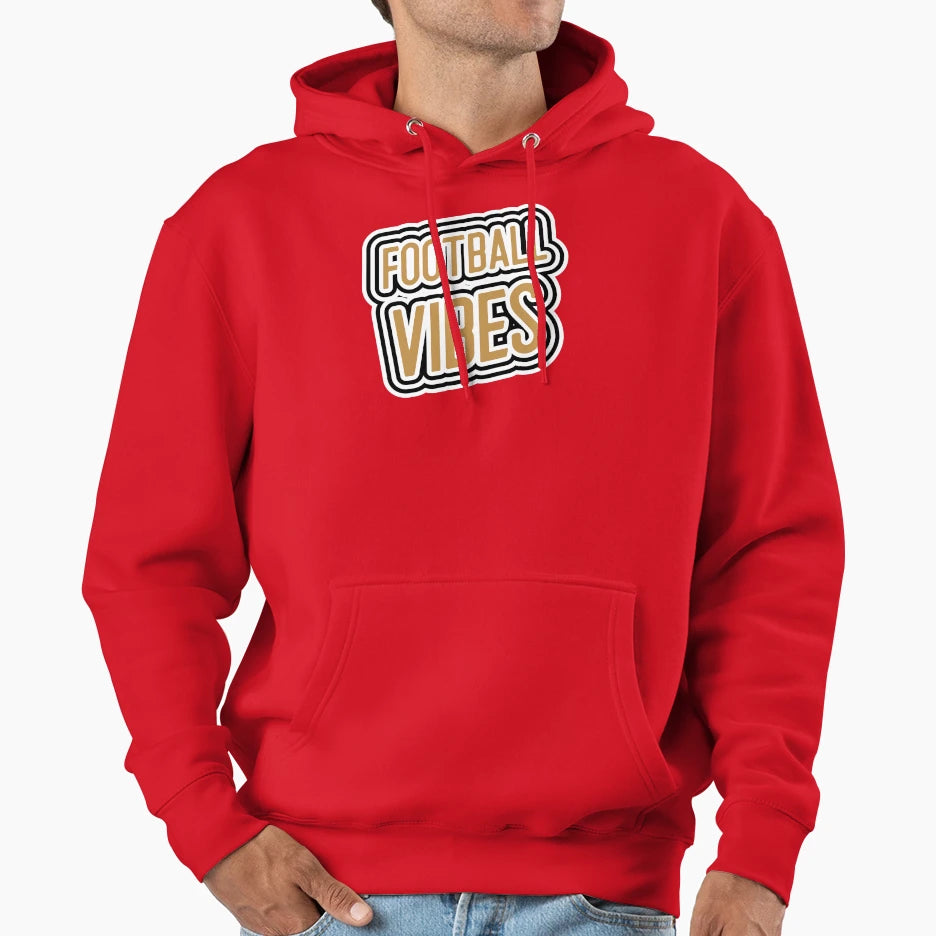 Football Lover Hoodie - Unique Graphic for Adults - T-Shirt, Sweatshirt, Hoodie