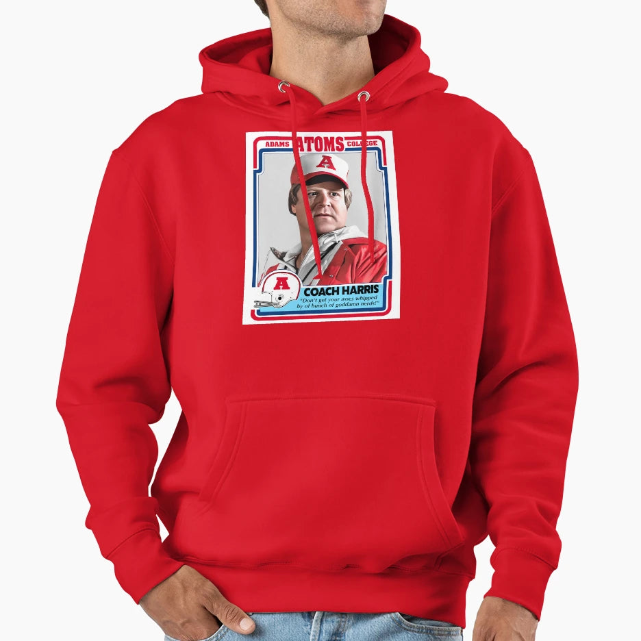 Revenge Nerds Coach Harris Hoodie - Custom Art Print Unisex - T-Shirt, Sweatshirt, Hoodie