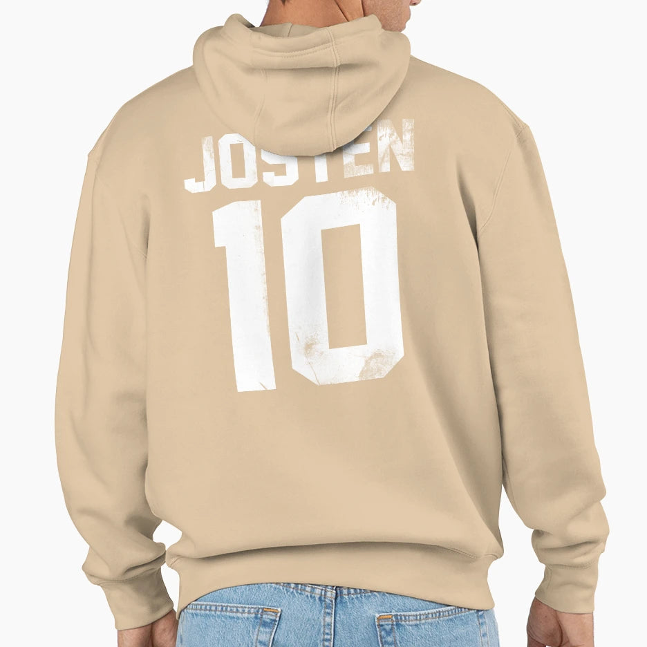 Josten Jersey Hoodie - Novelty Apparel for Adults - T-Shirt, Sweatshirt, Hoodie