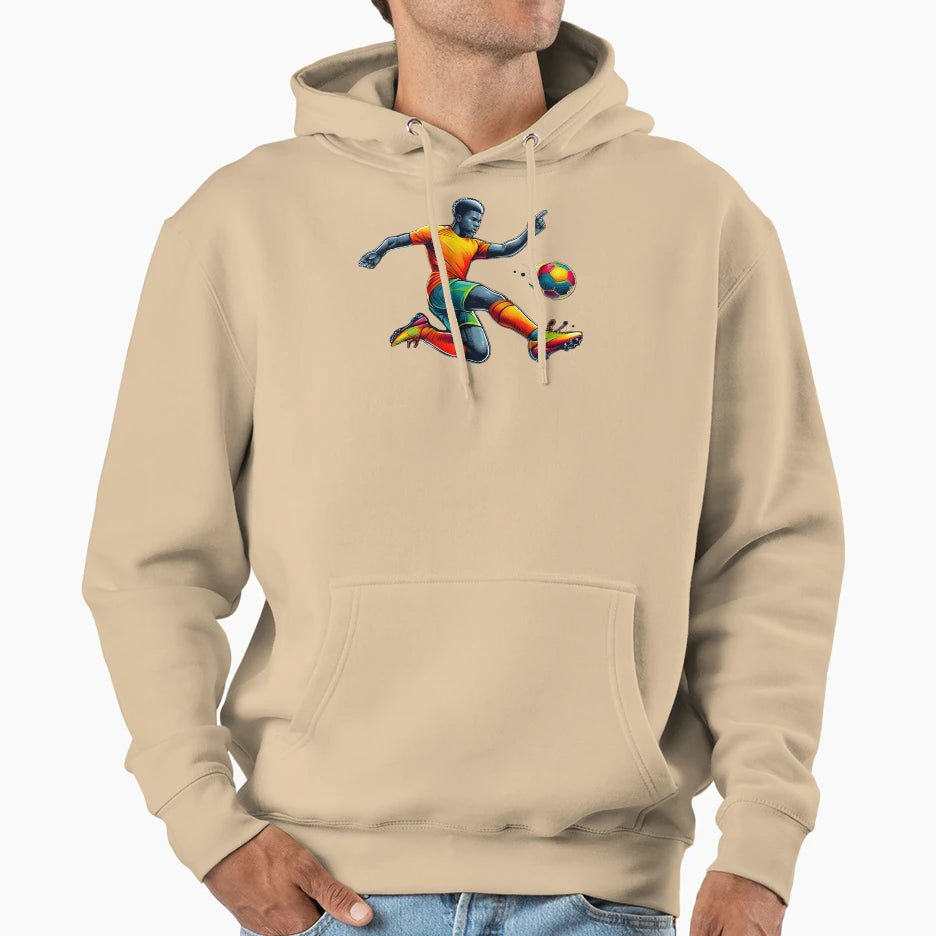 Bright Emblem Football Players Hoodie - Fun Novelty Design Men Women - T-Shirt, Sweatshirt, Hoodie