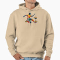 Bright Emblem Football Players Hoodie - Fun Novelty Design Men Women - T-Shirt, Sweatshirt, Hoodie