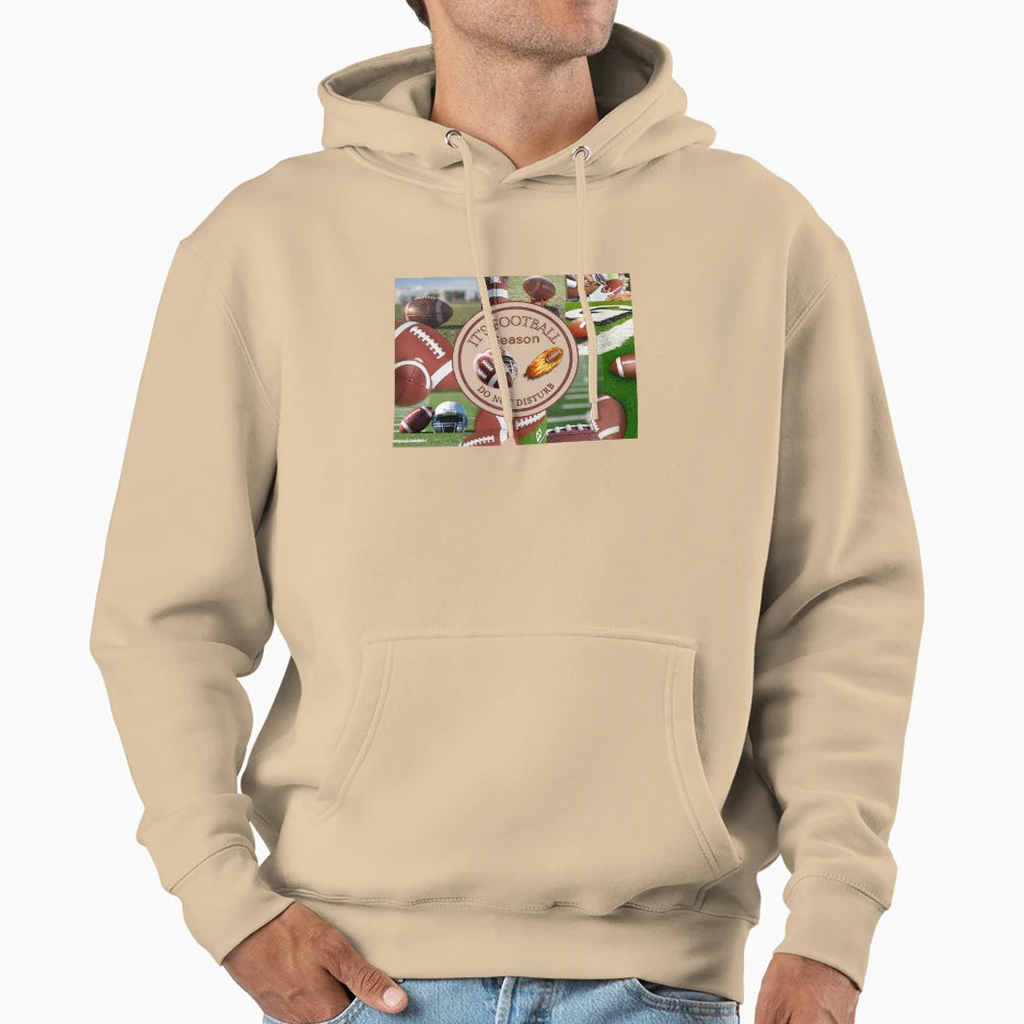 Football Season Hoodie - Aesthetic Graphic Unisex - T-Shirt, Sweatshirt, Hoodie