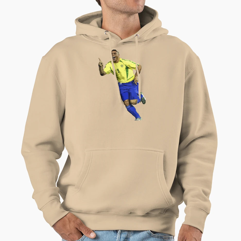 Ronaldo Nazario Hoodie - Custom Art Print Men Women - T-Shirt, Sweatshirt, Hoodie