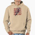 Game Day Lightning Bolt Football Fan Gear Hoodie - Novelty Apparel Unisex - T-Shirt, Sweatshirt, Hoodie