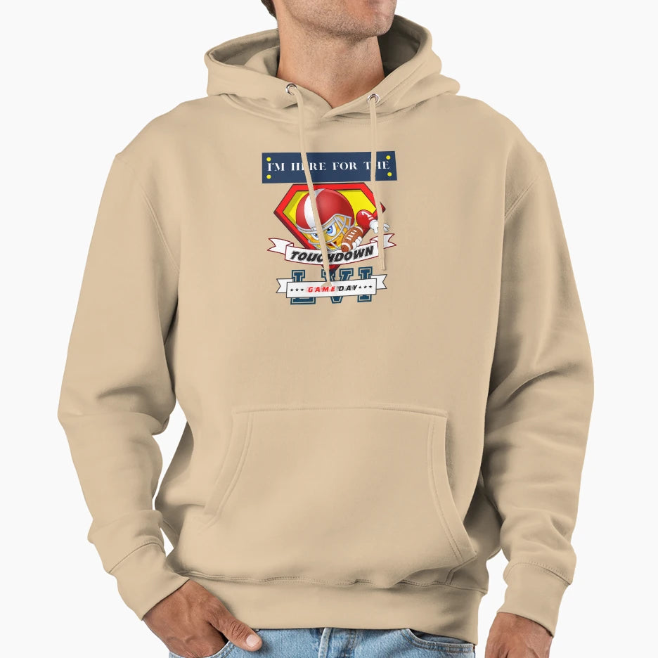 Super Bowl Lvi Hoodie - Fun Novelty Design for Adults - T-Shirt, Sweatshirt, Hoodie