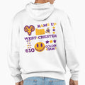 West Chester U Hoodie - Custom Art Print Men Women - T-Shirt, Sweatshirt, Hoodie