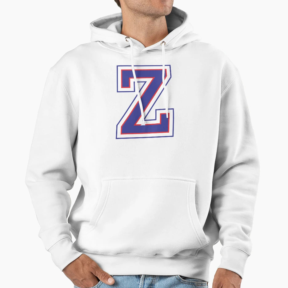 Alphabet Z Hoodie - Casual Everyday Wear Men Women - T-Shirt, Sweatshirt, Hoodie