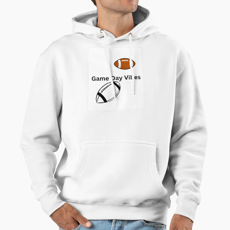 Game Day Vibes Hoodie - Aesthetic Graphic Unisex - T-Shirt, Sweatshirt, Hoodie