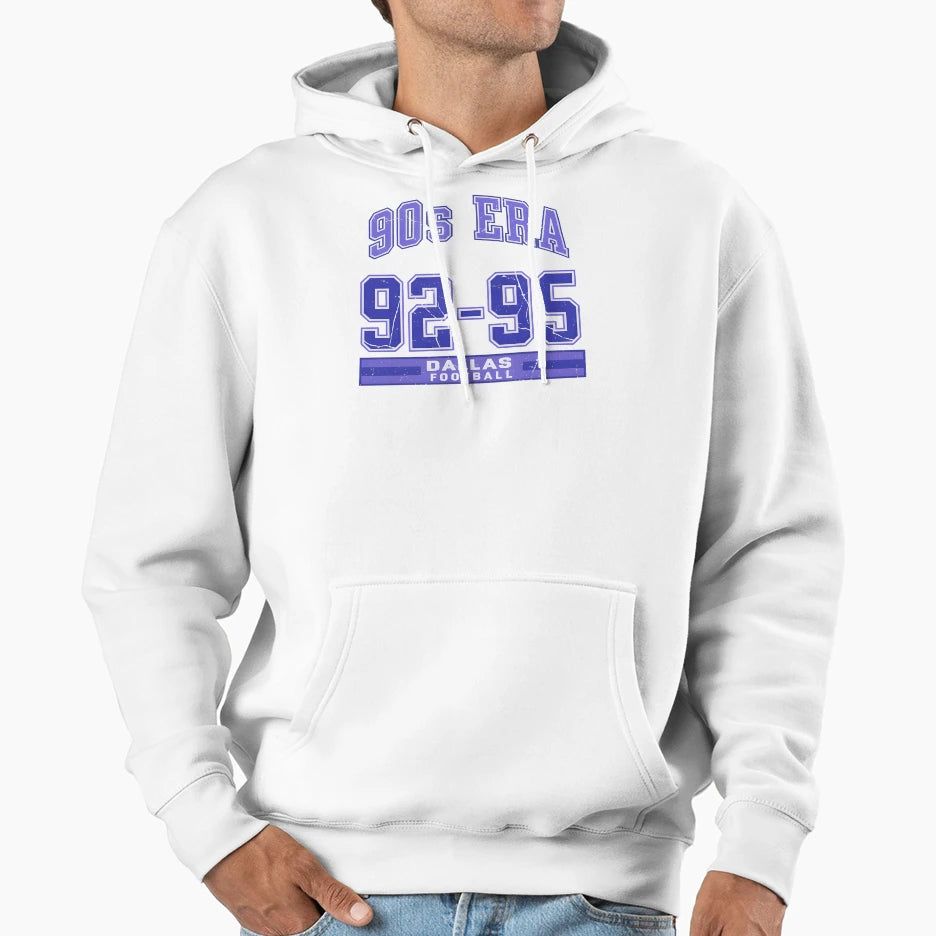90S Dallas Football Texas Gameday 1992 Hoodie - Minimalist Print Men Women - T-Shirt, Sweatshirt, Hoodie