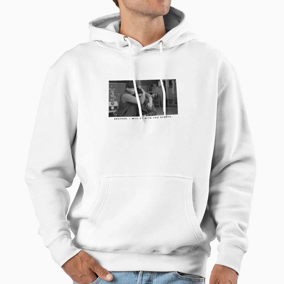 Crotis B W Hoodie - Fun Novelty Design for Adults - T-Shirt, Sweatshirt, Hoodie