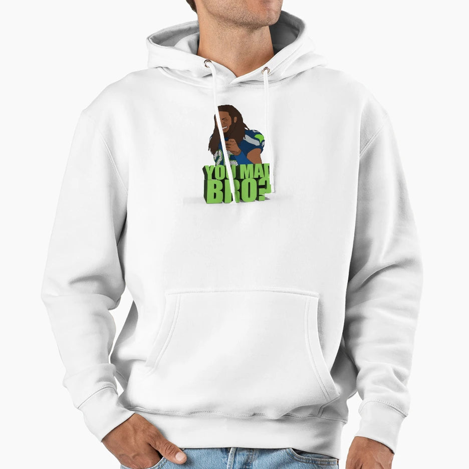You Mad Bro Hoodie - Graphic Print for Adults - T-Shirt, Sweatshirt, Hoodie
