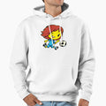 Emo Footballer Hoodie - Fun Novelty Design Unisex - T-Shirt, Sweatshirt, Hoodie
