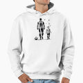 Dad And Son Football Binds Us Hoodie - Casual Everyday Wear Men Women - T-Shirt, Sweatshirt, Hoodie