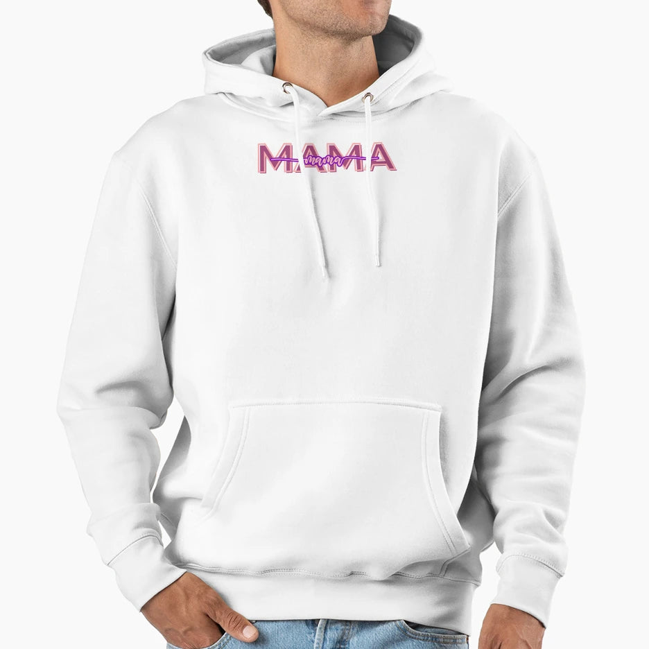 Minimalist Mama Modern Mom Life Hoodie - Fun Novelty Design Men Women - T-Shirt, Sweatshirt, Hoodie
