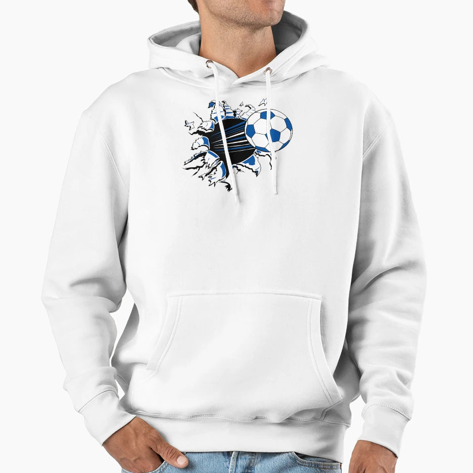 Soccer Hoodie - Casual Everyday Wear Men Women - T-Shirt, Sweatshirt, Hoodie