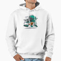 Football Player Hoodie - Aesthetic Graphic Unisex - T-Shirt, Sweatshirt, Hoodie