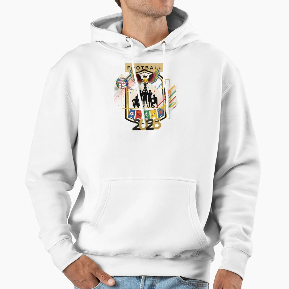 World Football 2026 Hoodie - Unique Graphic for Adults - T-Shirt, Sweatshirt, Hoodie