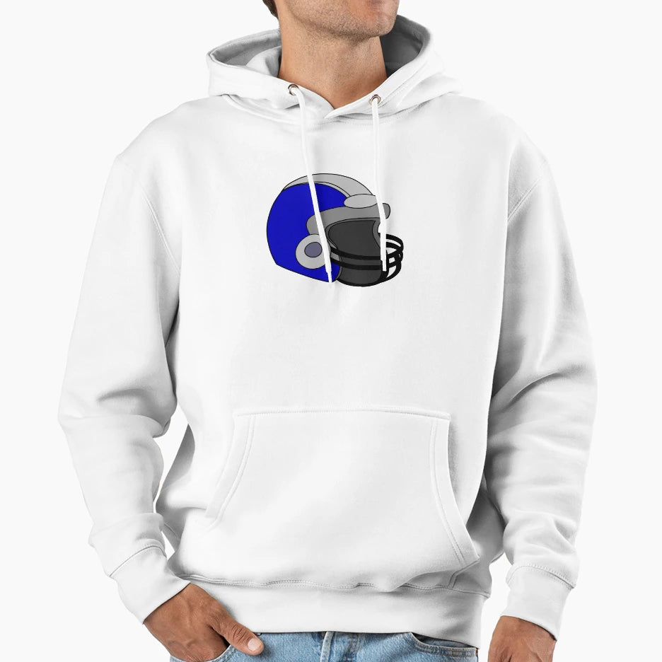 Football Helmet Hoodie - Streetwear Style for Adults - T-Shirt, Sweatshirt, Hoodie