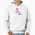Playing Soccer Football Player Silhouette Hoodie - Custom Art Print Unisex - T-Shirt, Sweatshirt, Hoodie