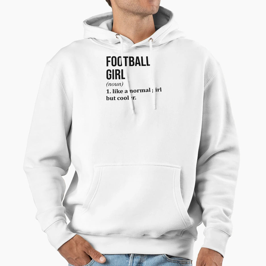 Football Definition Hoodie - Trendy Graphic Unisex - T-Shirt, Sweatshirt, Hoodie