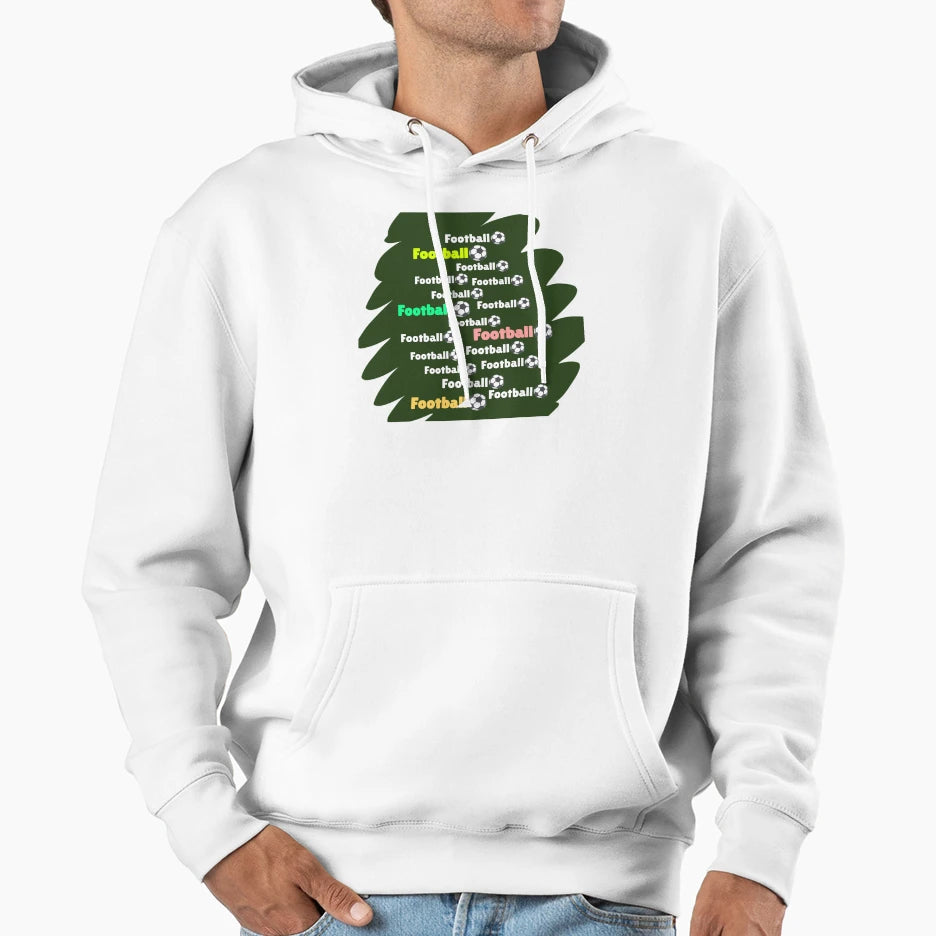Football Lovers Hoodie - Casual Everyday Wear Unisex - T-Shirt, Sweatshirt, Hoodie