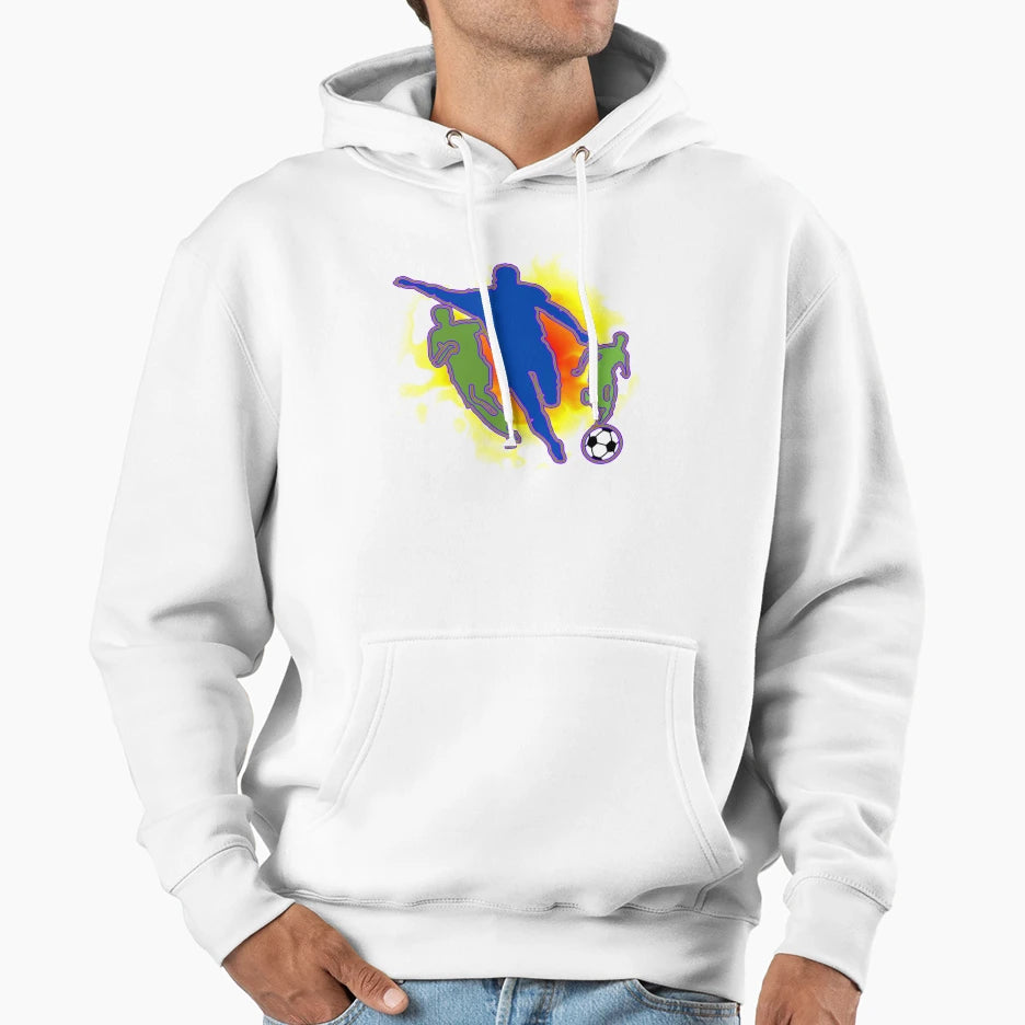 Soccer Hoodie - Graphic Print Unisex - T-Shirt, Sweatshirt, Hoodie