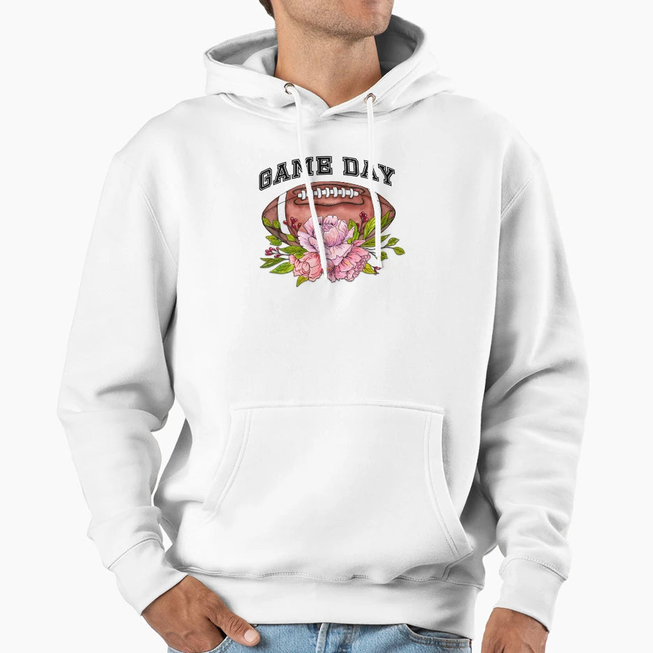 Game Day Green Stars Hoodie - Graphic Print Unisex - T-Shirt, Sweatshirt, Hoodie