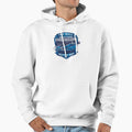 Wall Goalkeeper Soccer Mascot Sports Badge Hoodie - Custom Art Print Unisex - T-Shirt, Sweatshirt, Hoodie
