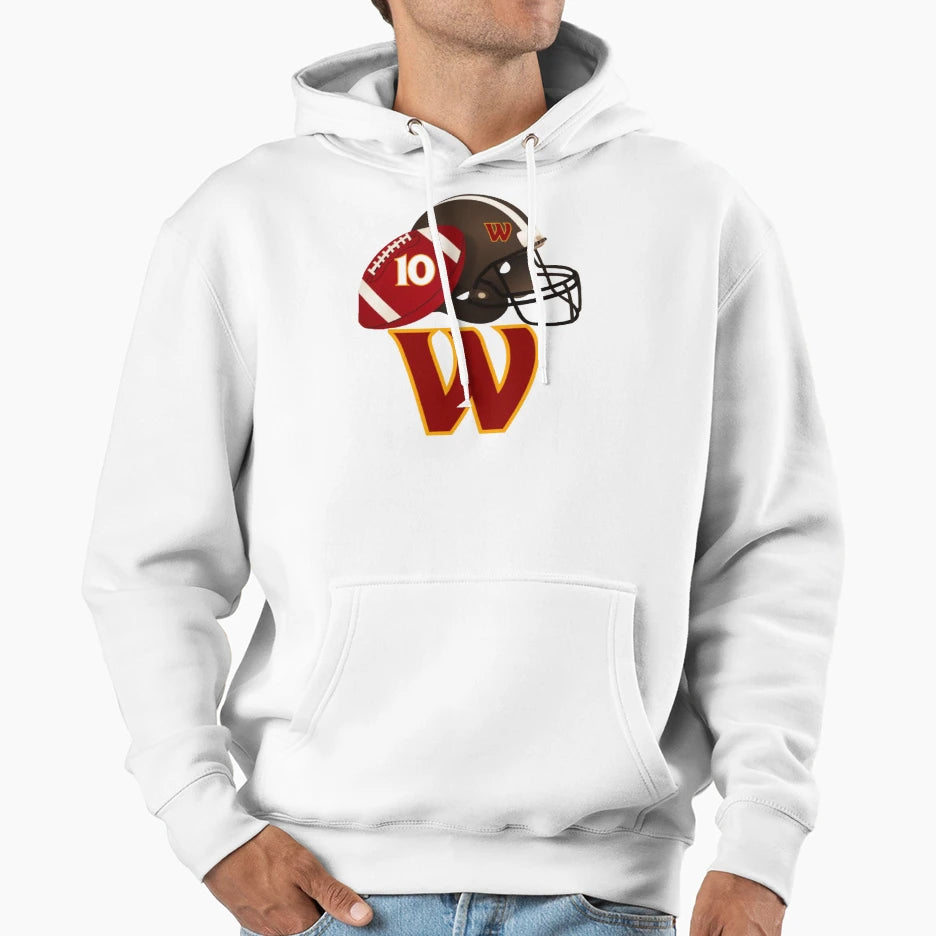Washington Football Concept Art Team Hoodie - Aesthetic Graphic Men Women - T-Shirt, Sweatshirt, Hoodie