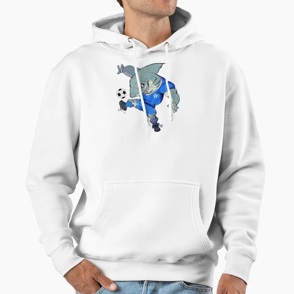 Shark Stylized Comic Art Hoodie - Trendy Graphic Men Women - T-Shirt, Sweatshirt, Hoodie