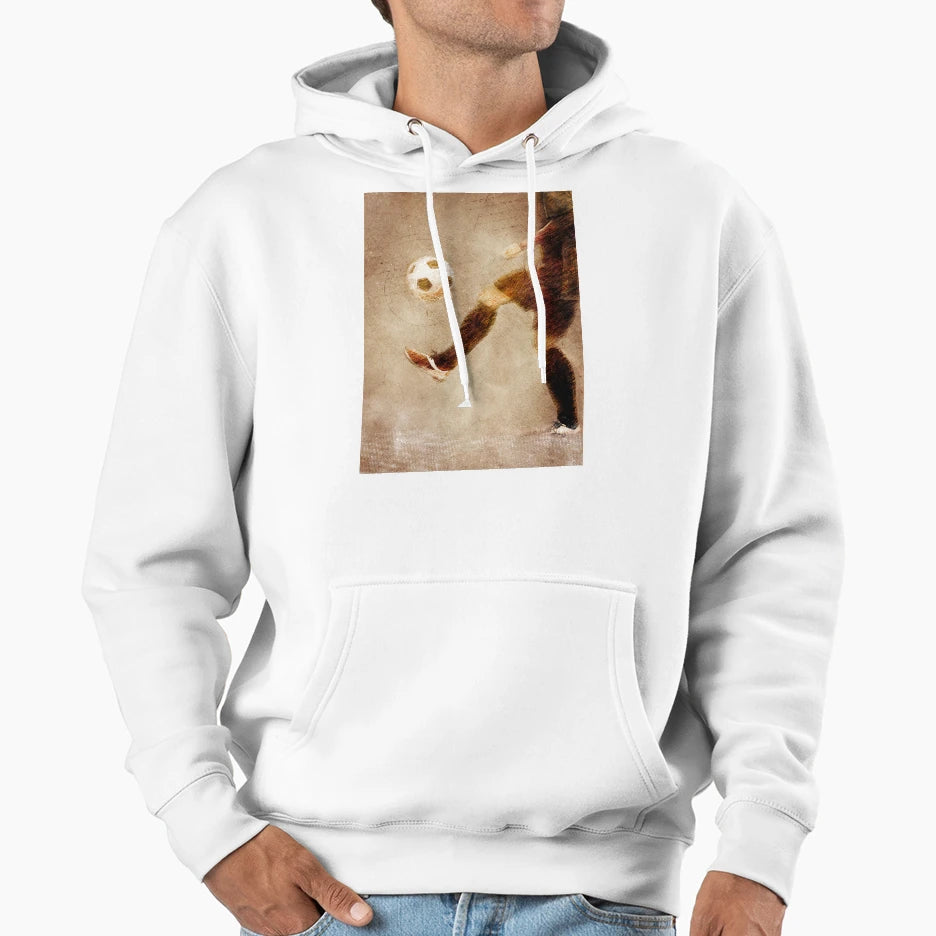 Football Player Sport Art Football Hoodie - Casual Everyday Wear Men Women - T-Shirt, Sweatshirt, Hoodie