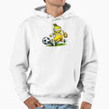 Playing Football Hoodie - Unique Graphic for Adults - T-Shirt, Sweatshirt, Hoodie