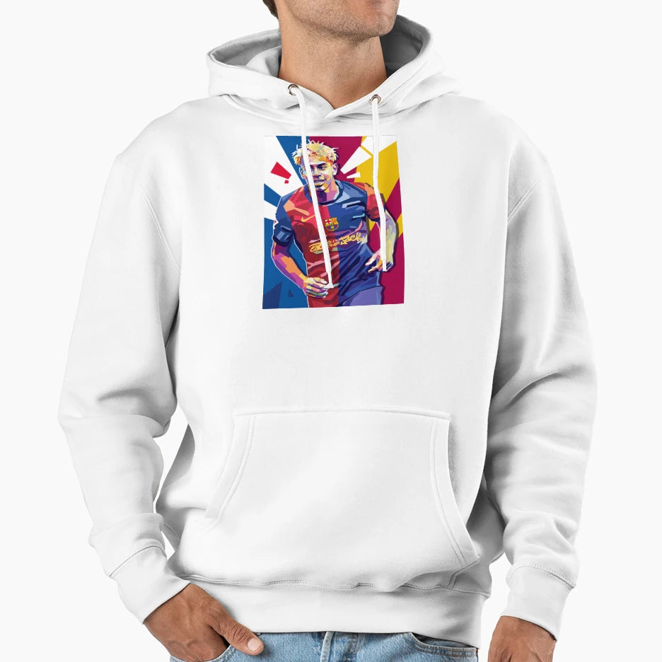 Lamine Yamal 3 Hoodie - Minimalist Print for Adults - T-Shirt, Sweatshirt, Hoodie